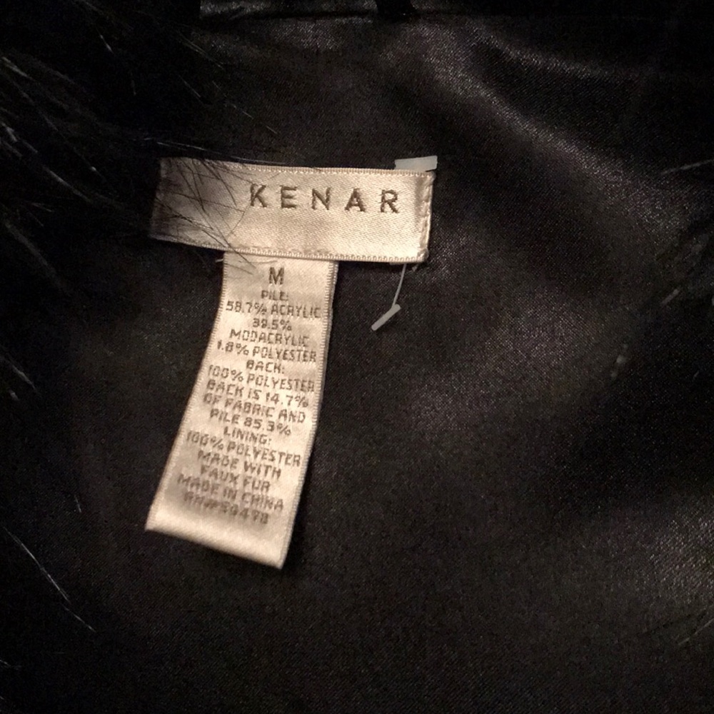 Kenar faux fur hooded vest